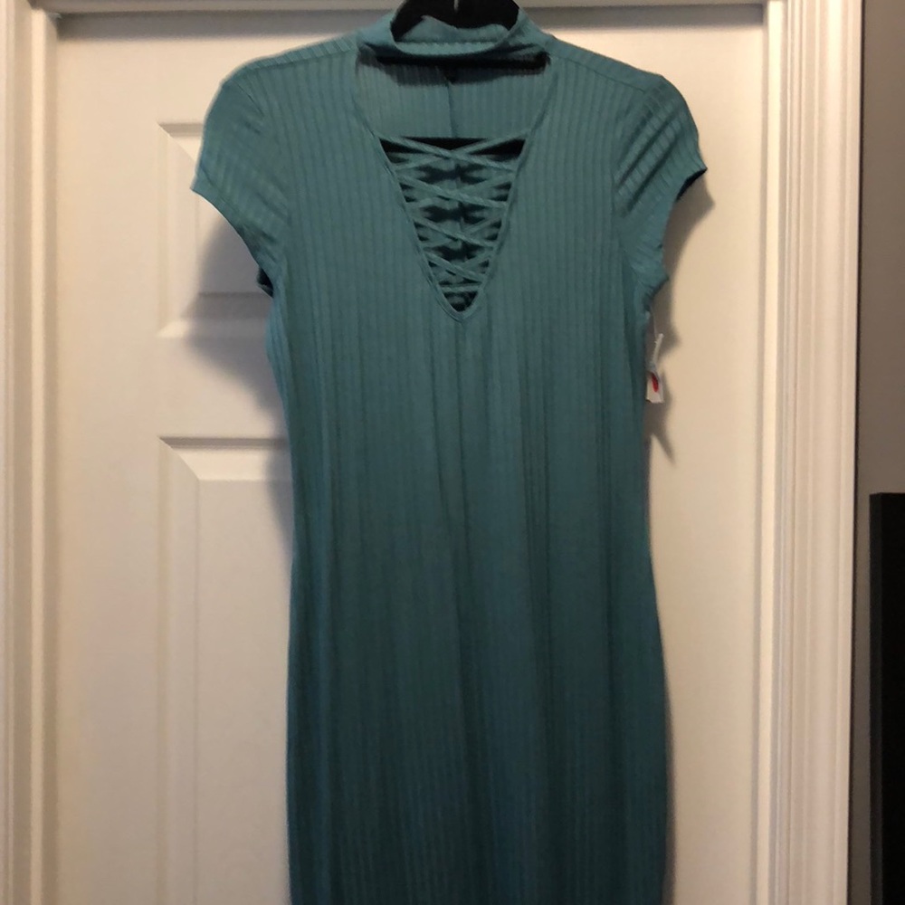 Fitted Midi Dress
